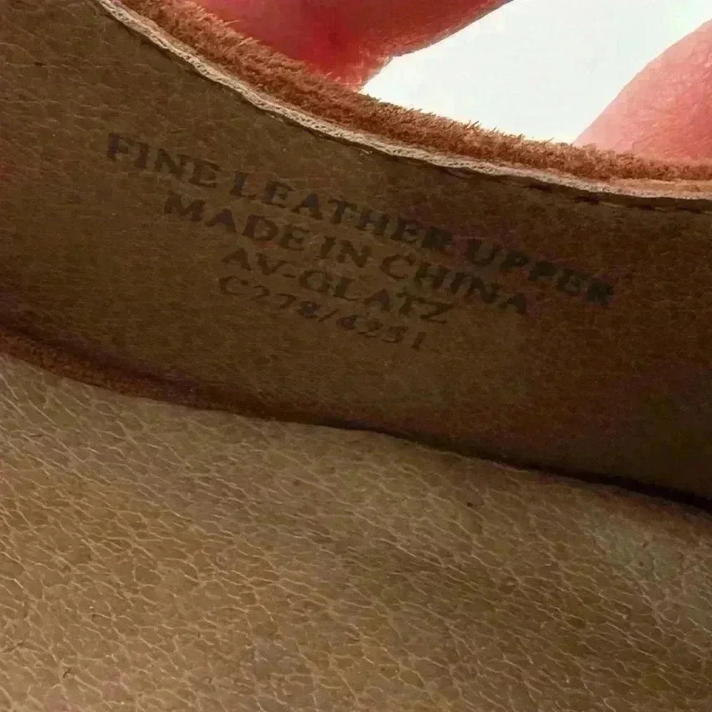 Adrienne Vittadini womens heels size 7.5 burnt orange suede round toe career